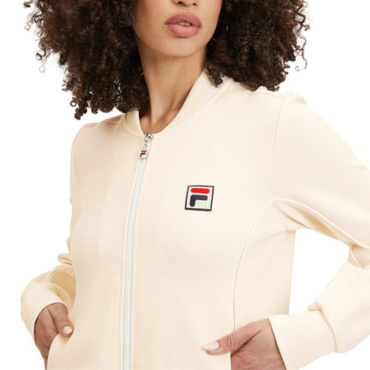 FILA SETTANTA TRACK JACKET ANTIQUE WHITE FAW0741-10006