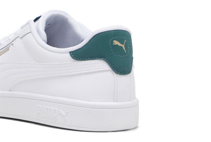 PUM PUMA SMASH 3.0 L WHITE-MALACHITE-GOLD 390987-14