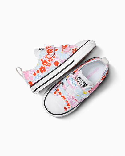 CONVERSE CTAS 2V OX WHITE/TRUE SKY/OOPS PINK A06340C