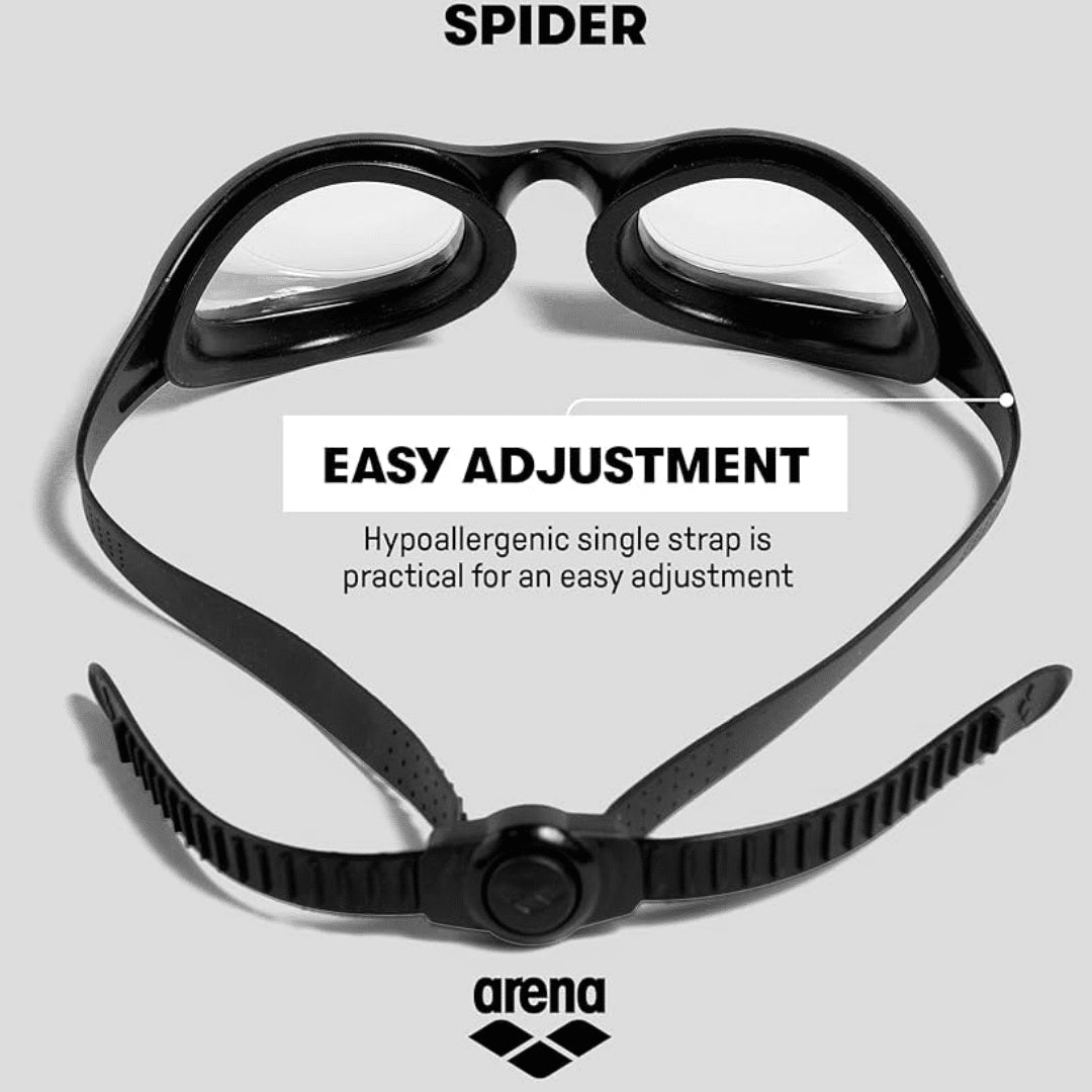 Arena Spider Occhialini Nuoto 000024-555 – Nero