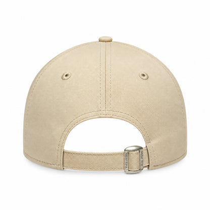 New Era 9FORTY NY Yankees League Essential Cappellino da Baseball Unisex con Visiera in Cotone Beige Taglia Unica 60915726
