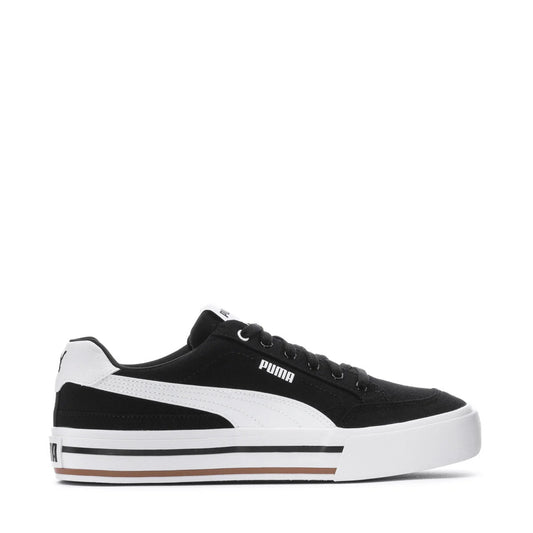 PUMA COURT CLASSIC VULC FS BLACK-WHITE 396353-03