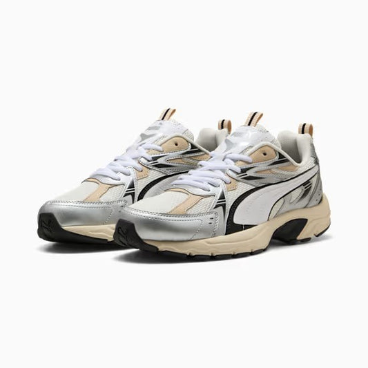 PUMA Milenio Tech Warm White-Silver 402623-03