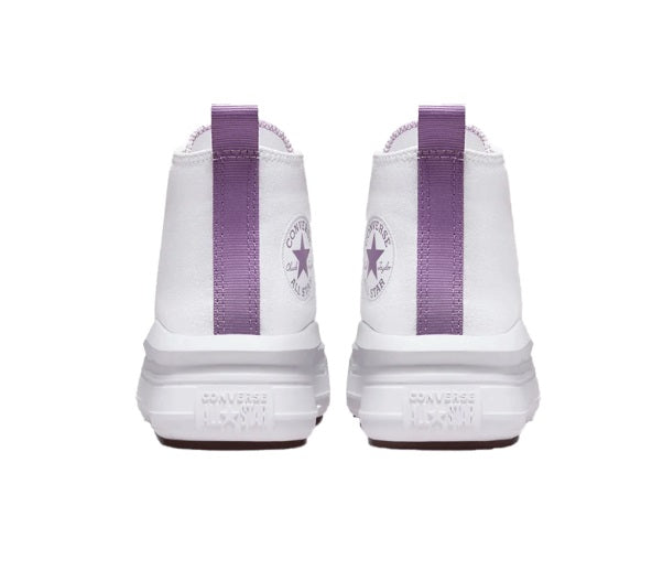CONVERSE CTAS MOVE HI WHITE/PIXEL PURPLE/WHITE A03669C