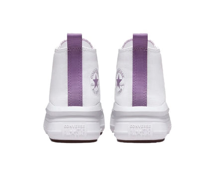 CONVERSE CTAS MOVE HI WHITE/PIXEL PURPLE/WHITE A03669C