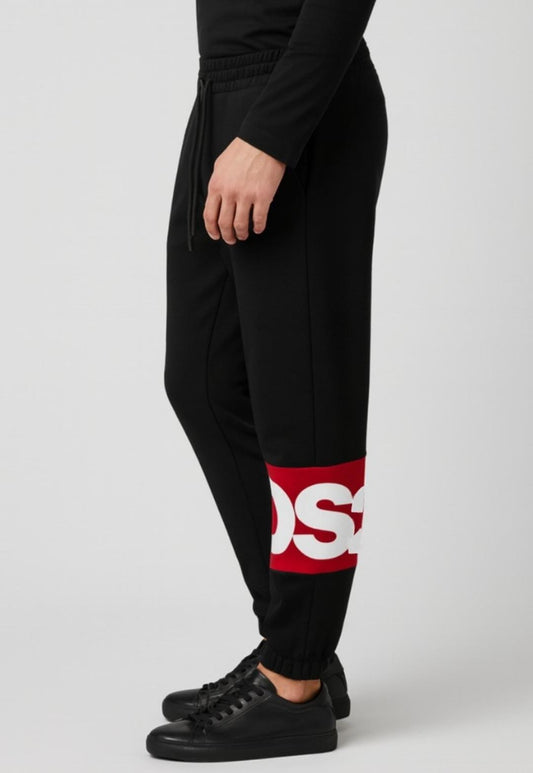 DS2 PANTALONE 100% COTONE NERO FW25217