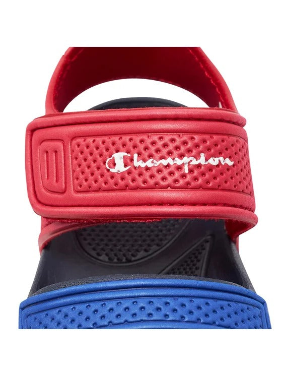 CHAMPION SQUIRT B PS SANDAL NNY/RED/RBL S32630-BS507