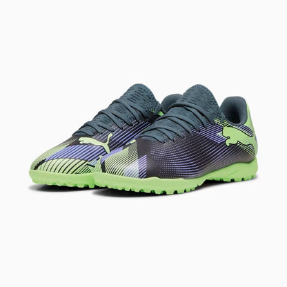PUMA FUTURE 7 PLAY TT JR GRAY SKIES-ELEKTRO PURPLE-FIZZY APPLE-PUMA WHITE 107950-03