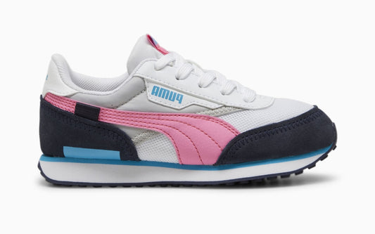 PUMA FUTURE RIDER SPLASH PS WHITE-COOL LIGHT GRAY 381855-20