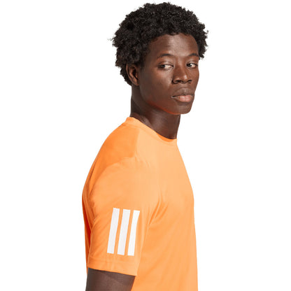ADIDAS CLUB 3STR TEE_PURE ORANGE KG0242