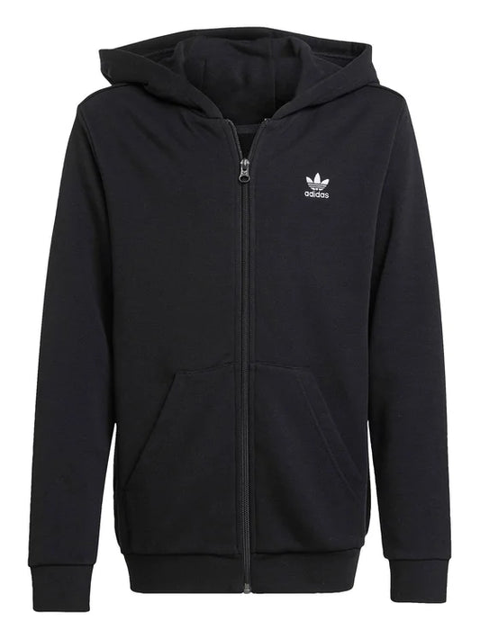 ADIDAS AOR FULL ZIP HOODIE BLACK/WHITE JX2789