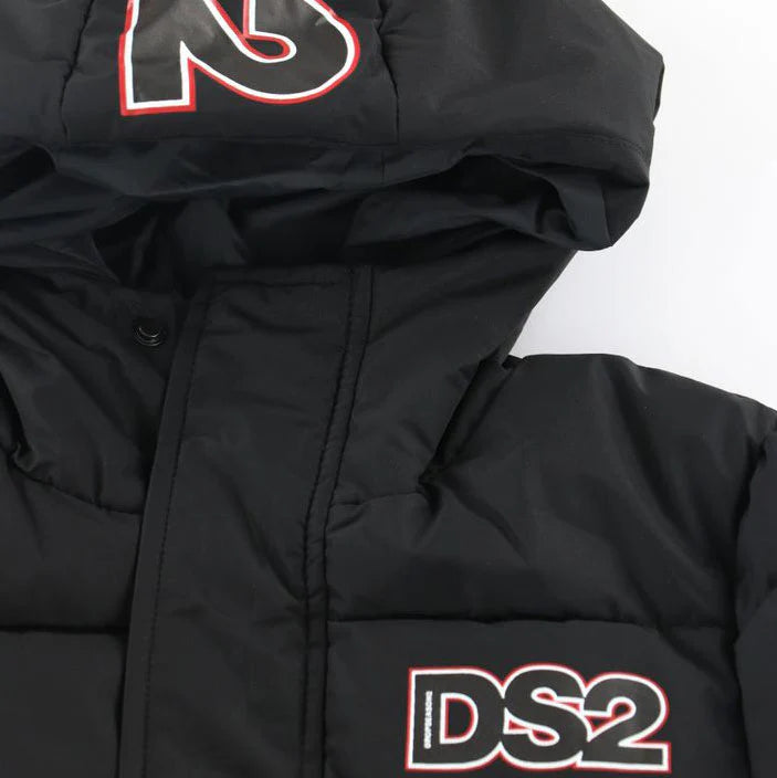 DS2 GIUBBOTTO 50% NY 50% PL NERO FW25K073