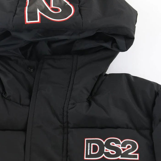 DS2 GIUBBOTTO 50% NY 50% PL NERO FW25K073