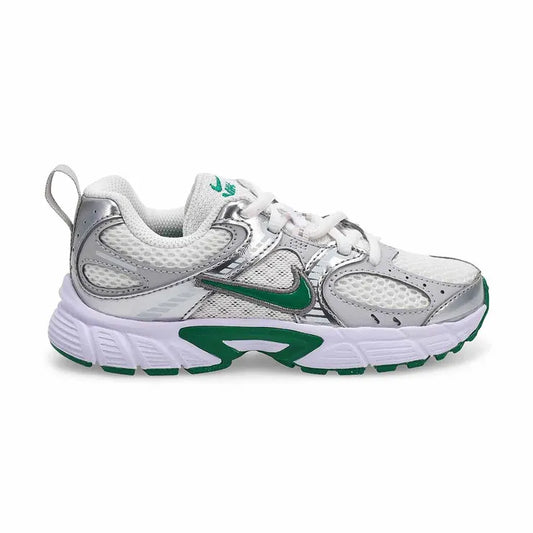 NIKE V5 RNR LACE (PS) WHITE/MALACHITE-VAST GREY-MTLC SILVER-PENCIL P IR2305-107