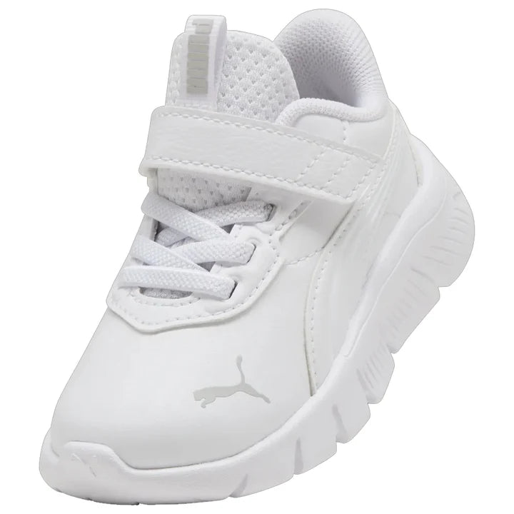 PUMA FlexFocus Modern SL 312645-01 – Bianco | Sneakers unisex bambino in mesh, scarpe per look casual sportivi e outfit per il tempo libero quotidiano