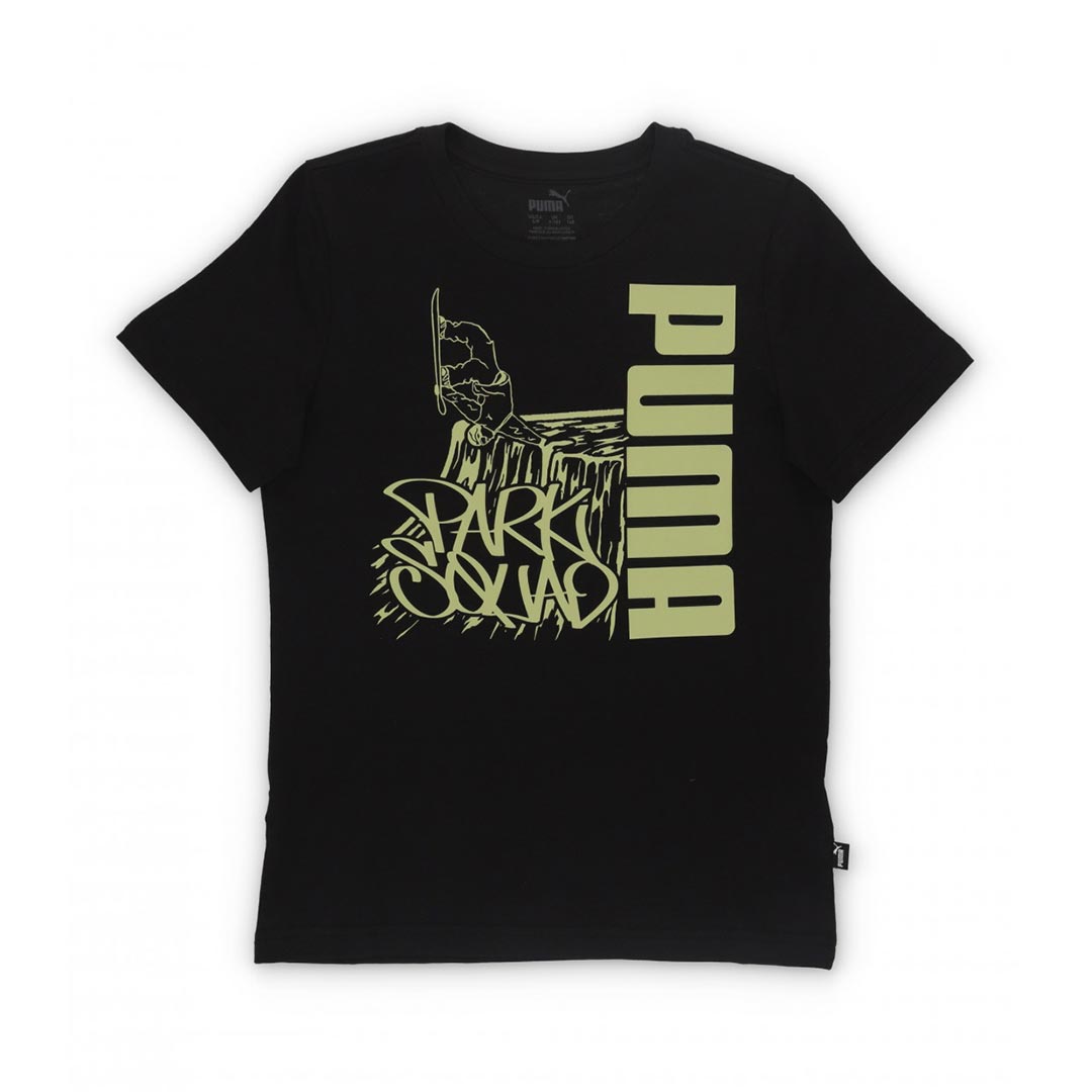 PUMA ESS+ MID90S GRAPHIC TEE B PUMA BLACK 628020-01