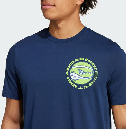 ADIDAS T-SHIRT RACKET SPORT REBELS GRAPHIC IW0145
