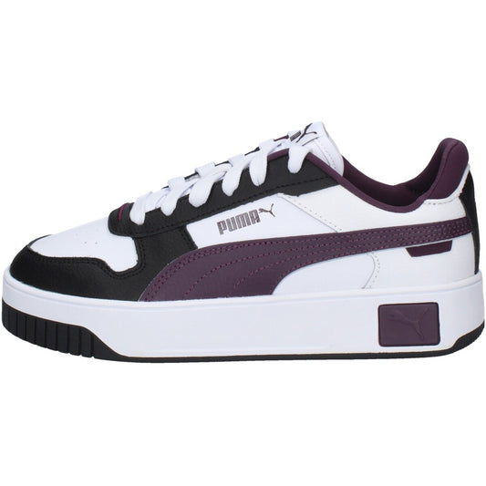 PUMA CARINA STREET PUMA WHITE-MIDNIGHT PLUM-PUMA BLACK 389390-27
