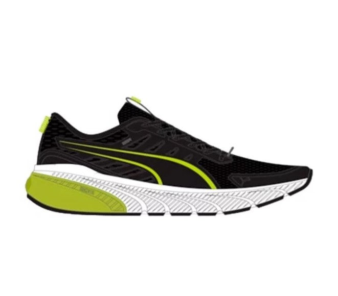 PUMA CELL GLARE BLACK-LIME POW 309973-06