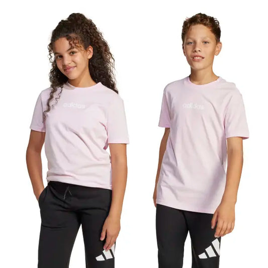 ADIDAS J LIN TEE 160 CLPINK/WHITE JC9750