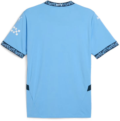 PUMA MCFC HOME JERSEY REPLICA TEAM LIGHT BLUE-MARINE BLUE 775075-01