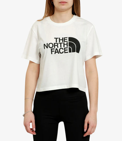 THE NORTH FACE W SS EASY RELAXED CROPPED TEE TNF WHITE NF0A8A6HFN41