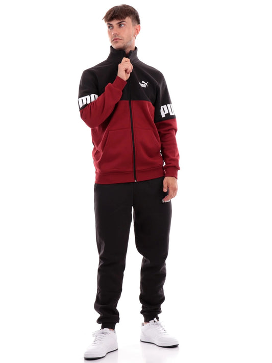 PUMA POWER COLORBLOCK SUIT FL CL INTENSE RED 670038-13