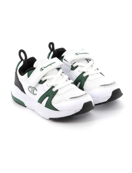 CHAMPION RAMP UP B PS LOW CUT SHOE WHT/NBK/GREEN S32673-WW008