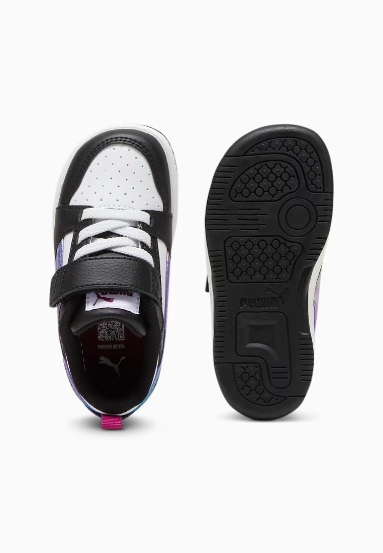 PUMA REBOUND V6 LO BOUNCY SKY AC+ INF PUMA WHITE-MAGENTA GLEAM-PUMA BLACK 399651-01