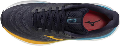 MIZUNO WAVE SKY 9 BaritoneBlue/Citrus/CapriBreeze J1GC250201