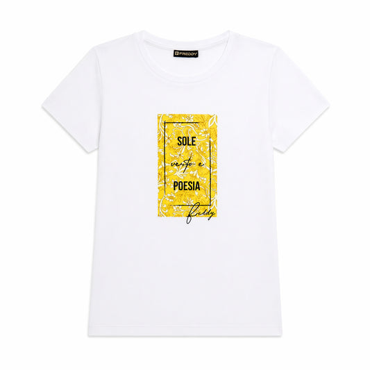 FREDDY T-SHIRT MANICA CORTA DONNA S26WTEET1-WY