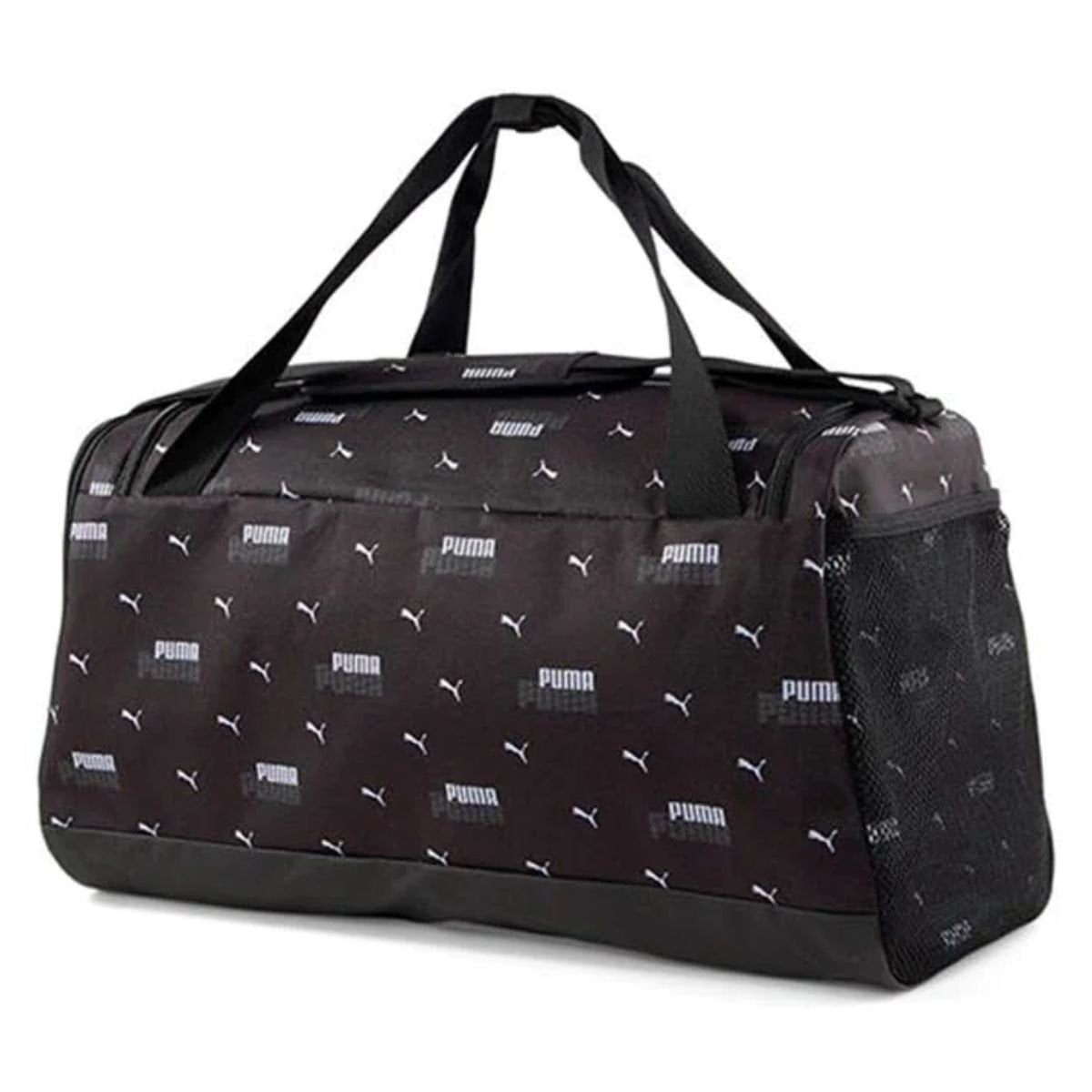 PUMA CHALLENGER DUFFEL BAG S BLACK-LOGO AOP 079530-19