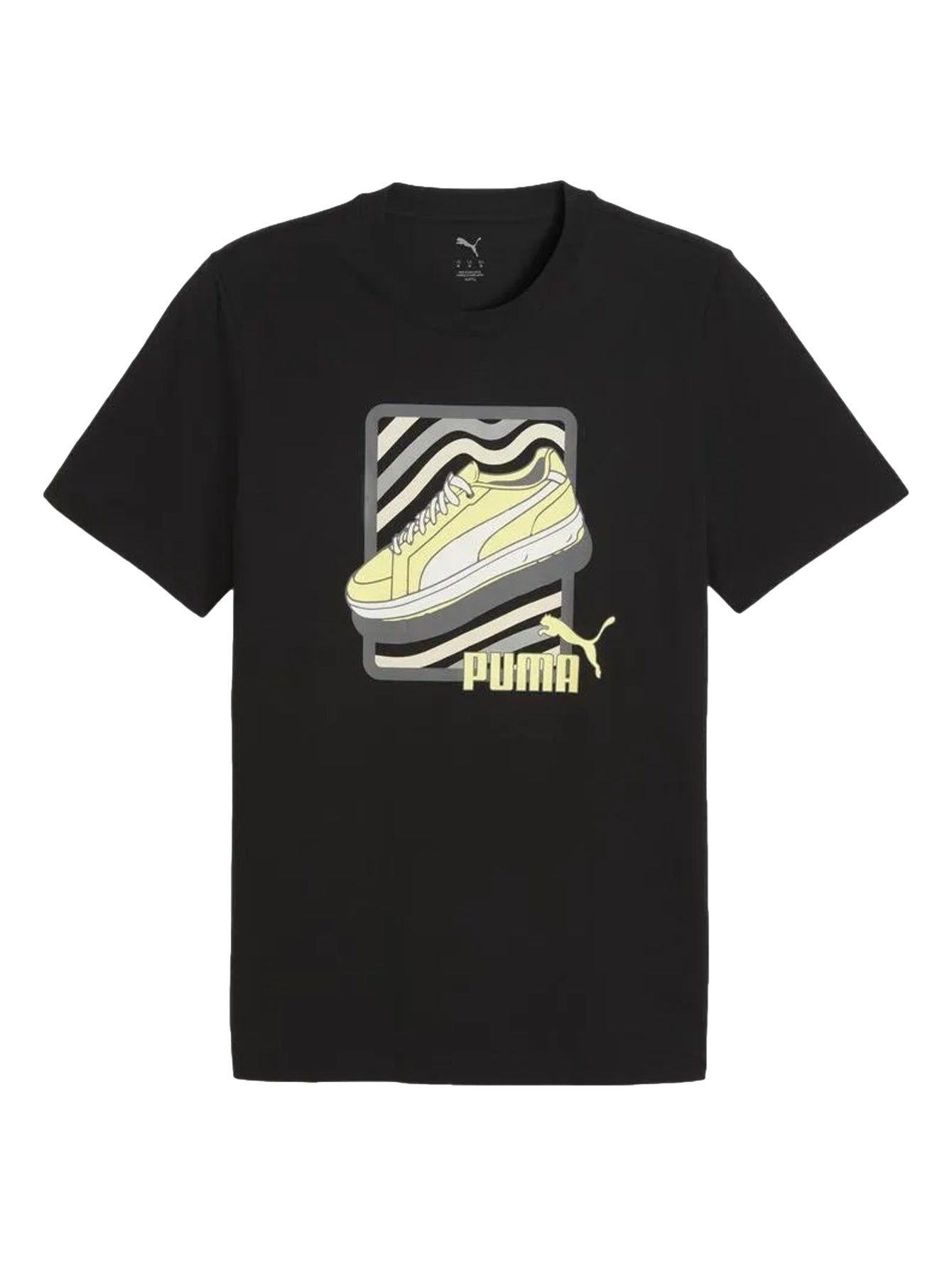 PUMA GRAPHIC SNEAKER TEE BLACK 688033-01