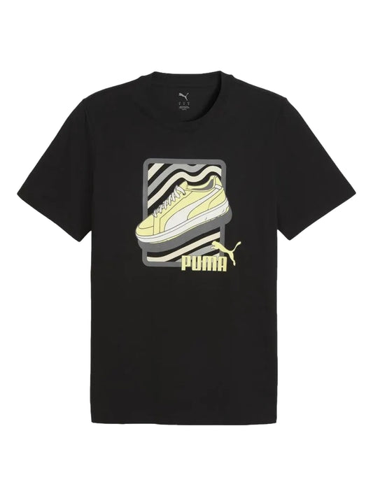 PUMA GRAPHIC SNEAKER TEE BLACK 688033-01
