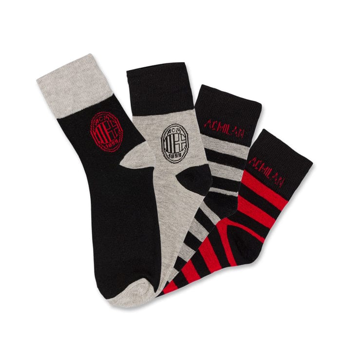AC MILAN CALZA CORTA 4PZ KIDS MILAN B2MI602