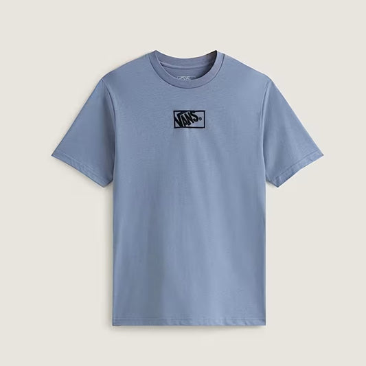 VANS BY BLOCKED BOX SS TEE Glacial Slate VN000RBCFOI1