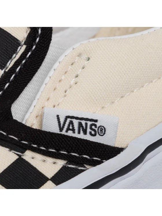VANS Classic Slip-On (Checkerboard) Black/Wht VN000ZBUEO11