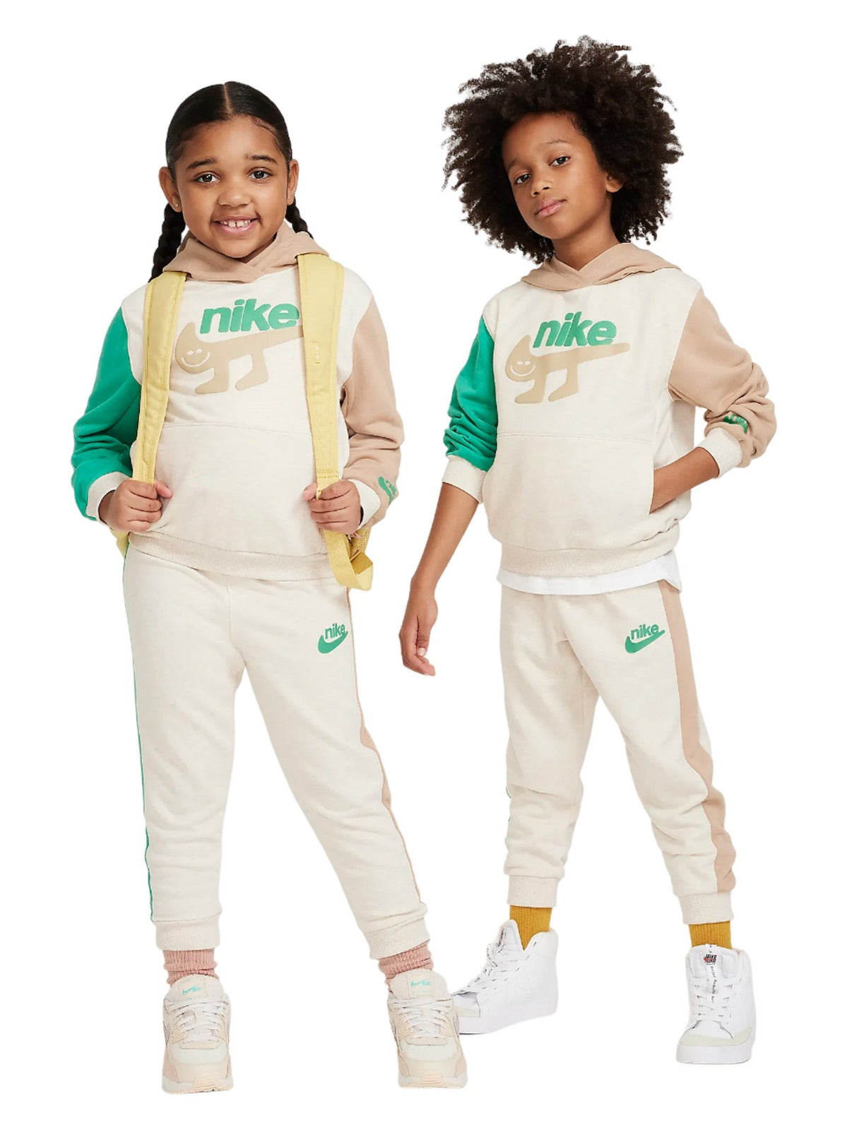 NIKE COLOR BLOCKED JOGGER SET 86L805-W67