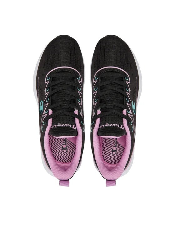 CHAMPION NIMBLE LOW CUT SHOE NBK/PINK/LT.BLUE S11592-KK008
