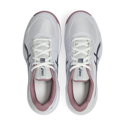 Asics Scarpe da Tennis Bambino Asics Gel-game GS Clay/oc (1044A082-104) – White/Independence Blue 1044A082-104 – foto 5
