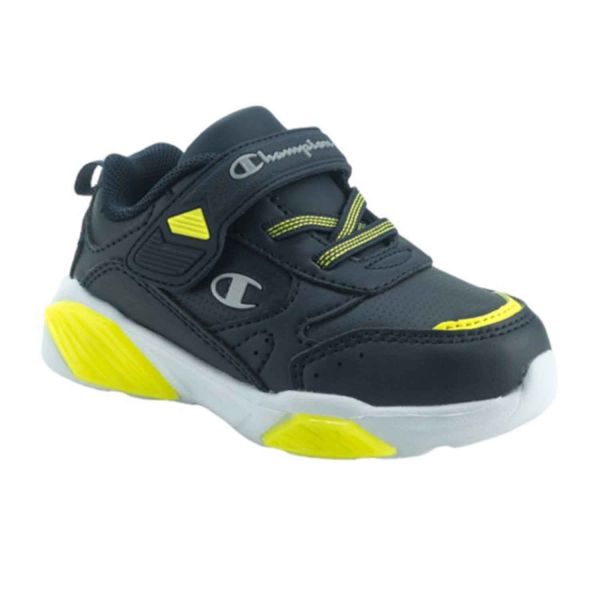 CHAMPION WAVE PU B TD LOW CUT SHOE NNY/LIME S32817-BS502