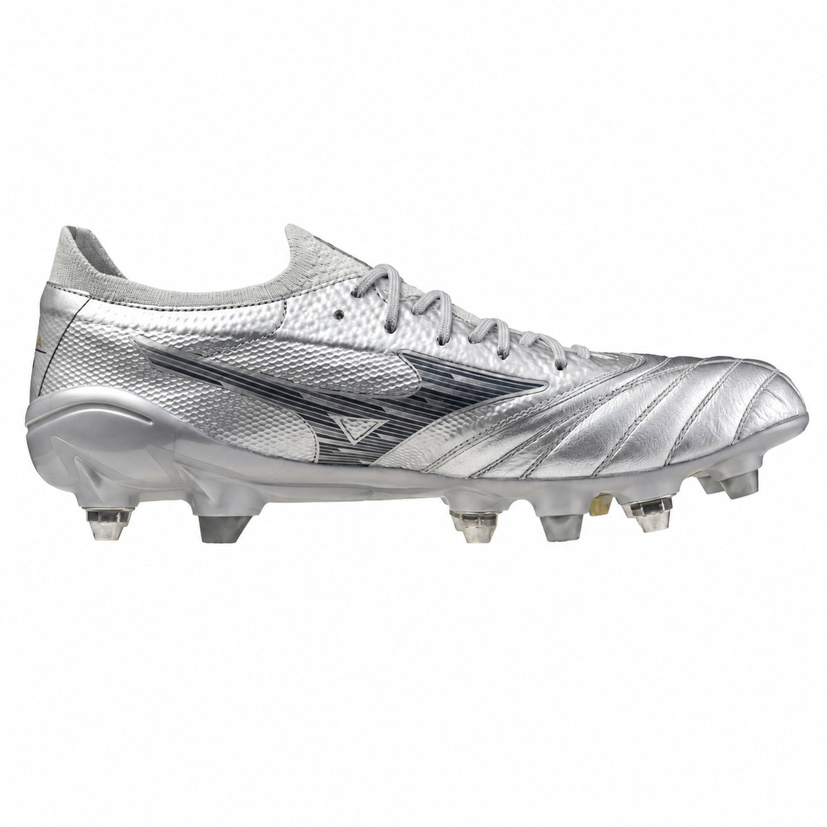 Mizuno Morelia Neo IV B Elite Mix Scarpe Calcio Uomo Argento