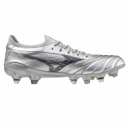 Mizuno Morelia Neo IV B Elite Mix Scarpe Calcio Uomo Argento