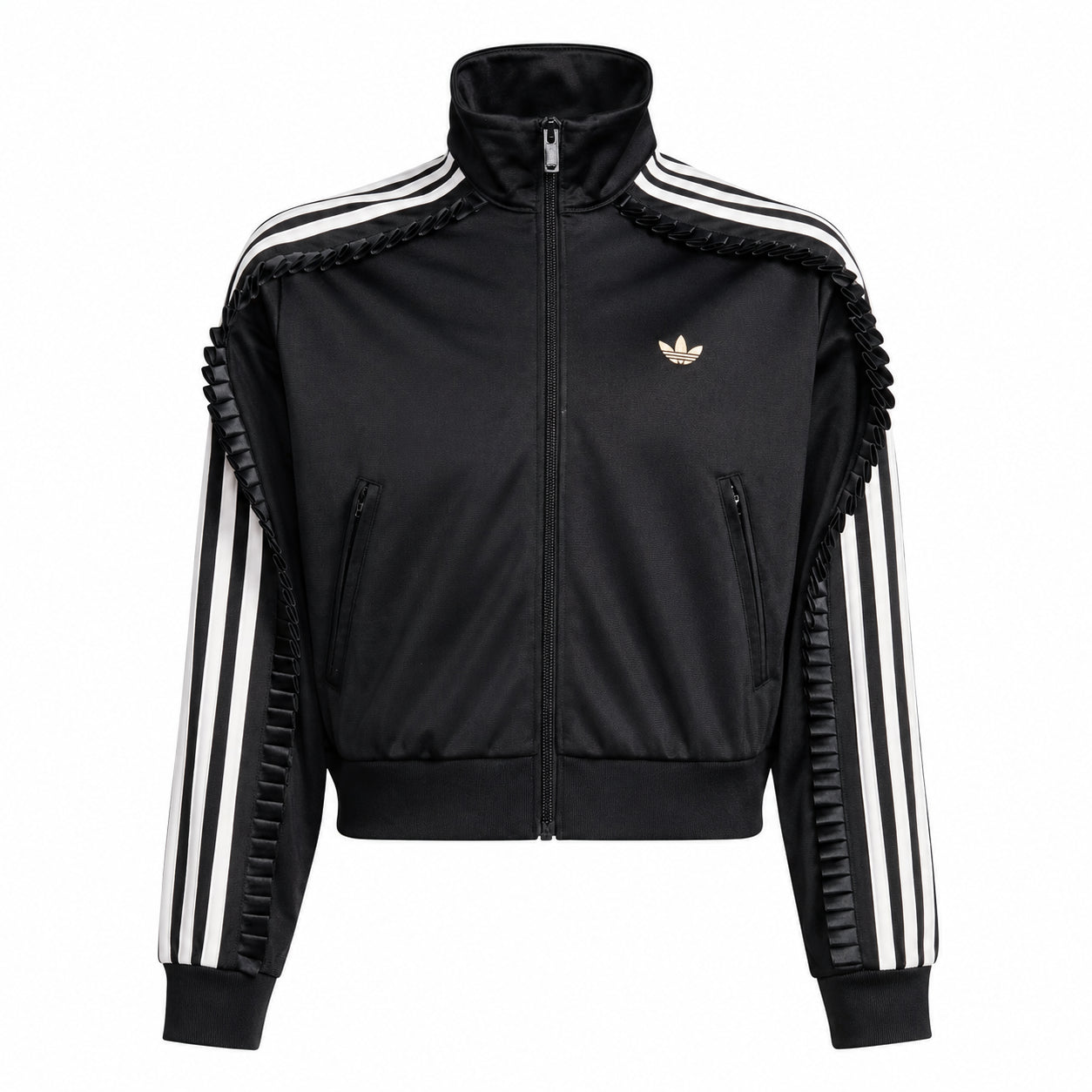 Felpa Adidas Firebird Track Top Bambina Nera KR1365