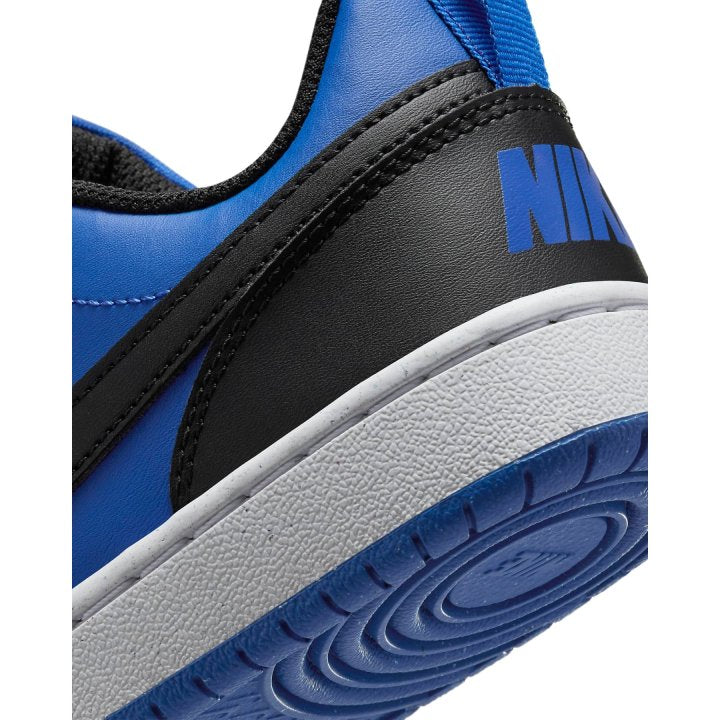 NIKE COURT BOROUGH LOW RECRAFT GS GAME ROYAL/BLACK-WHITE HM6293-480