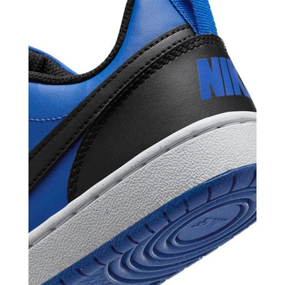 NIKE COURT BOROUGH LOW RECRAFT GS GAME ROYAL/BLACK-WHITE HM6293-480
