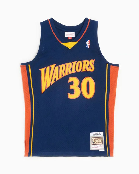 Mitchell & Ness NBA SWINGMAN ROAD JERSEY WARRIORS 2009 STEPH CURRY SMJYGS18170-GSWNAVY09SCU