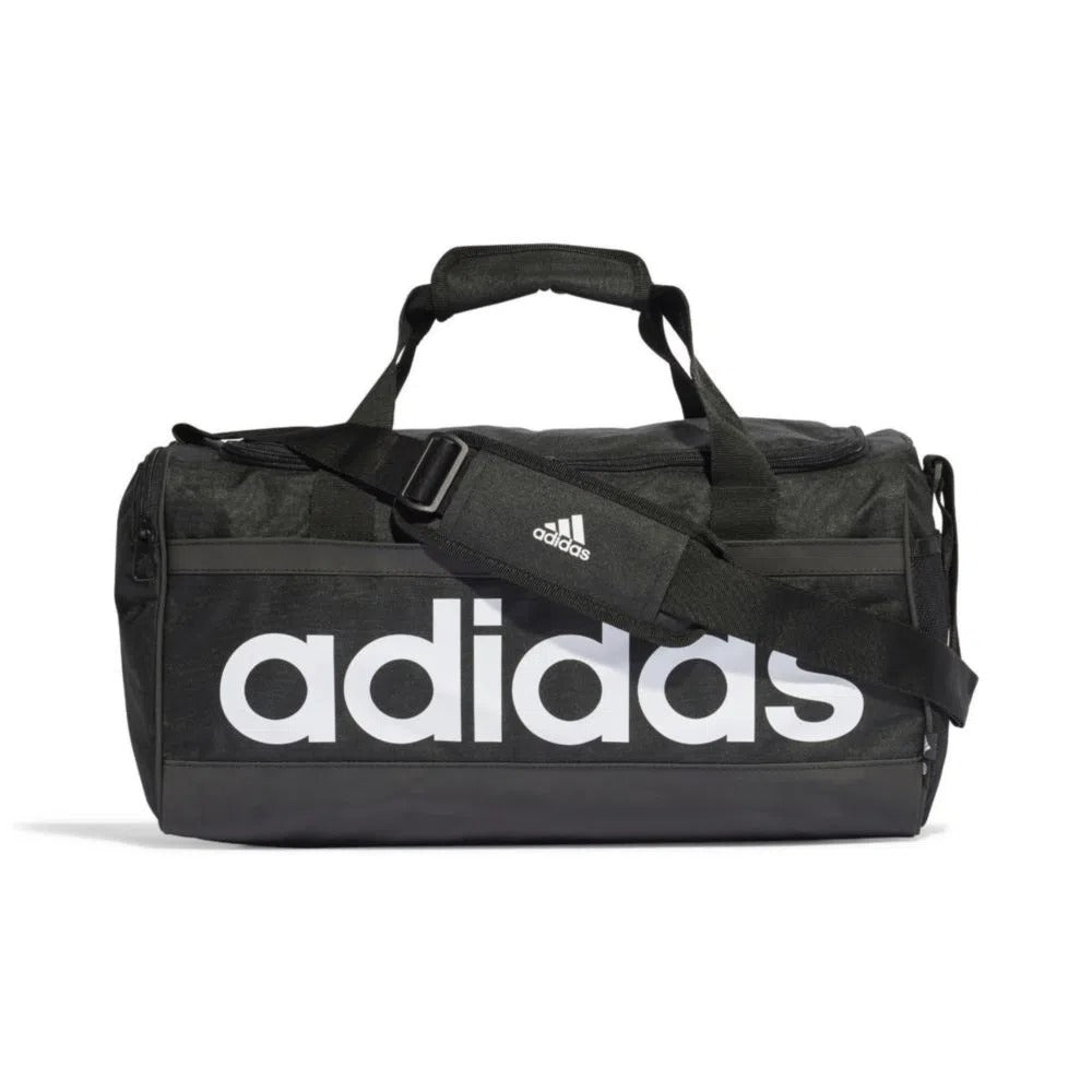 ADIDAS LINEAR DUFFEL S BLACK/WHITE HT4742