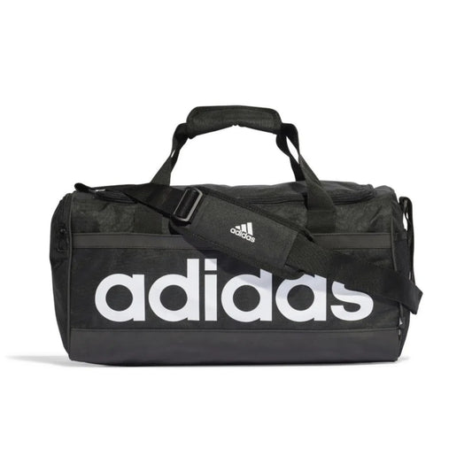 ADIDAS LINEAR DUFFEL S BLACK/WHITE HT4742