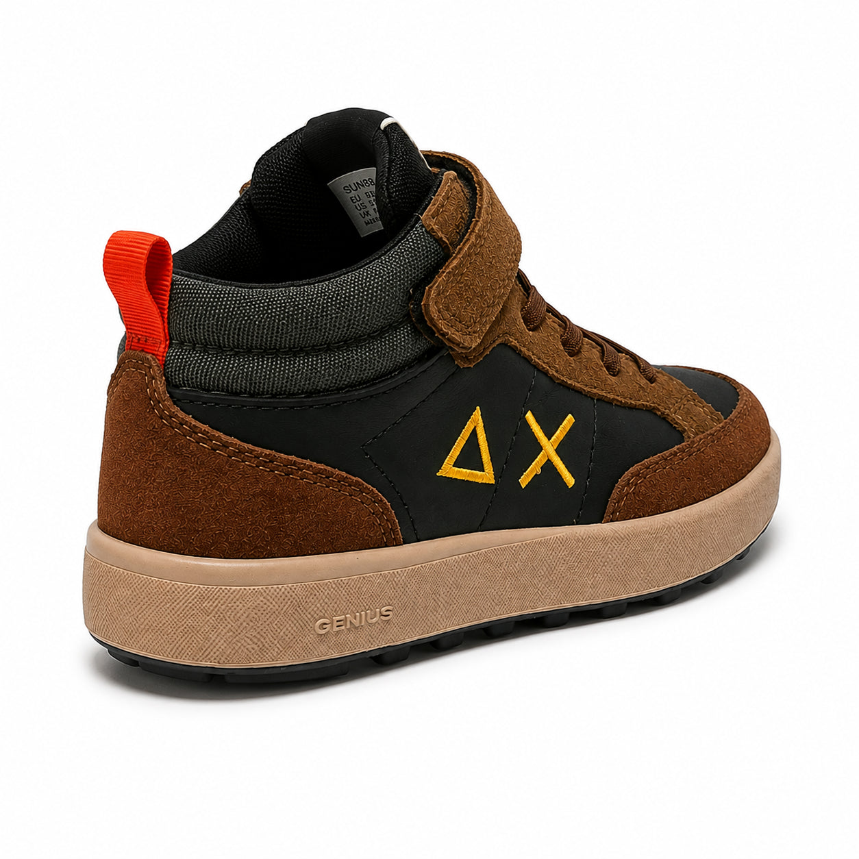 Sun68 Boy's Genius Midi Kid Z46335K – Stivaletto Bimbo